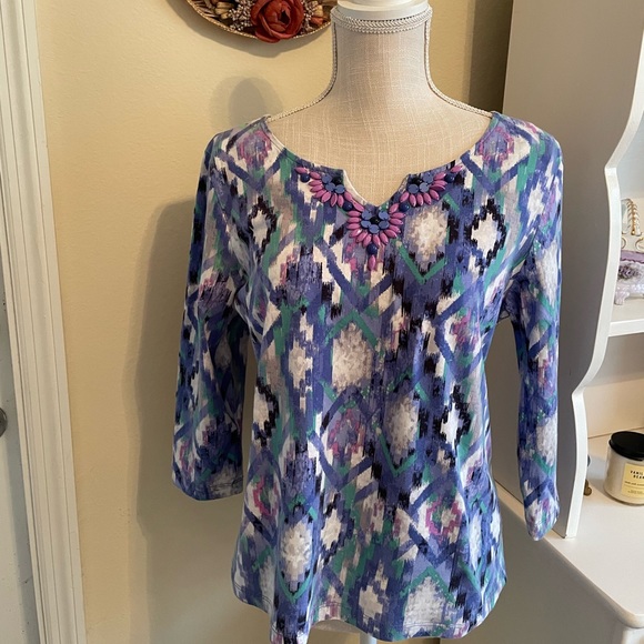 Ruby Rd. Tops - Ruby Road Embellished Tee